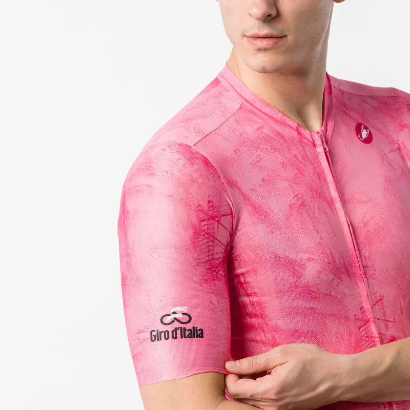 Castelli Giro109 Trofeo Men's Short Sleeve Jersey - Rosa Giro-5