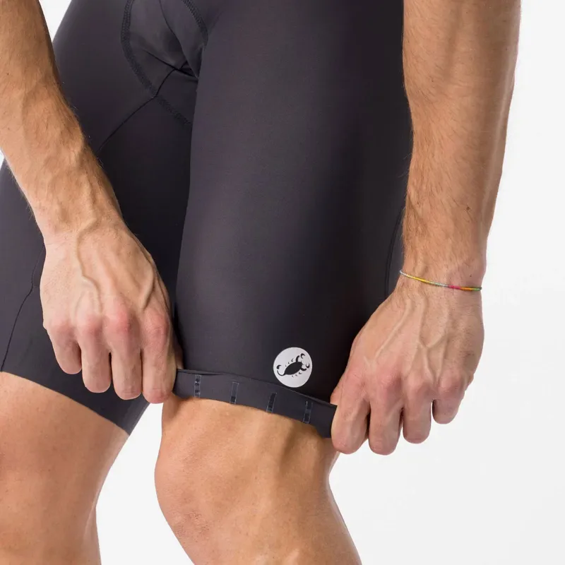 Castelli Giro109 Trofeo 2 Men's Bib Shorts - Dark Grey-2