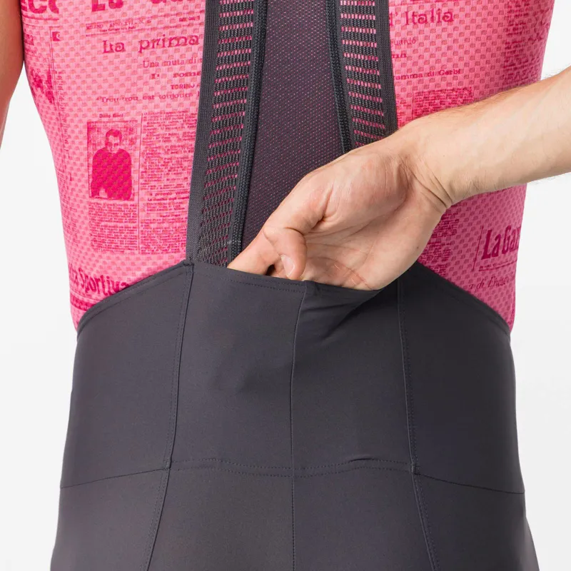 Castelli Giro109 Trofeo 2 Men's Bib Shorts - Dark Grey-4