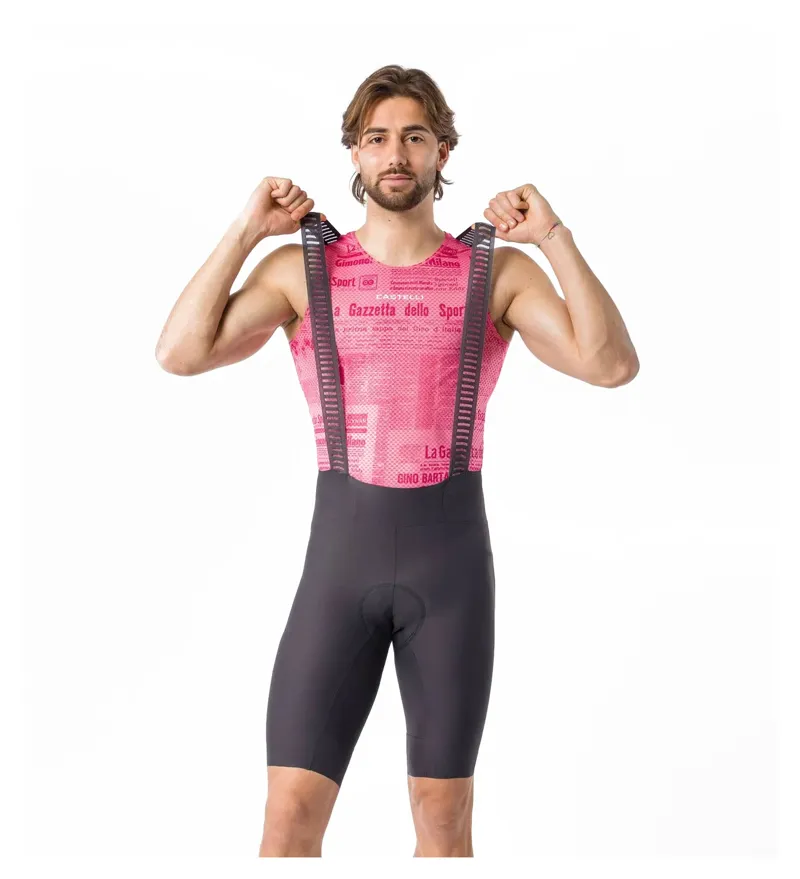 Castelli Giro109 Trofeo 2 Men's Bib Shorts - Dark Grey