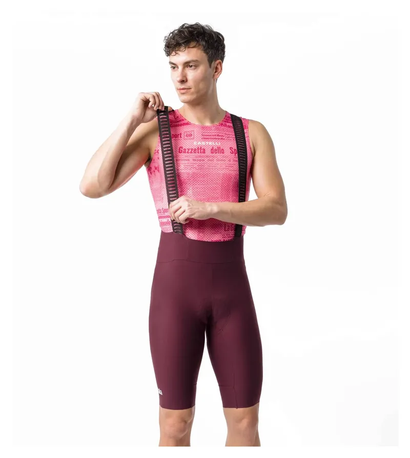 Castelli Giro109 Trofeo 2 Men's Bib Shorts - Bordeaux