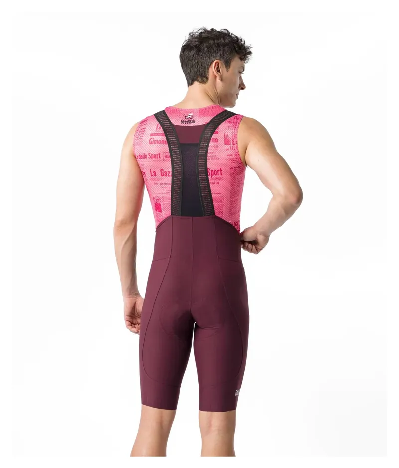 Castelli Giro109 Trofeo 2 Men's Bib Shorts - Bordeaux-1
