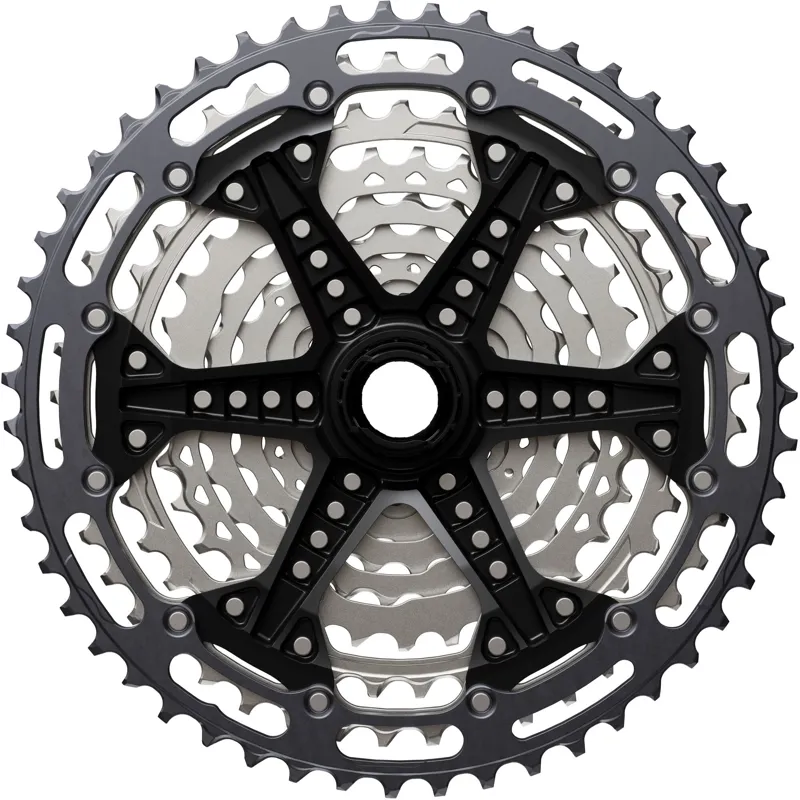 Shimano CS-M7200 Deore 12-speed Cassette - 10-51T - Silver/Black-2