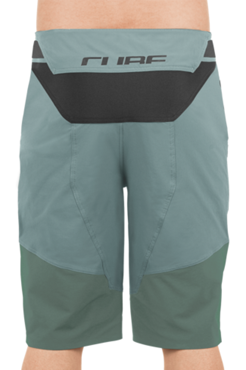 Cube Edge Baggy Shorts - Green-2