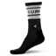 Cube After Race High Cut Socks - Black/White
