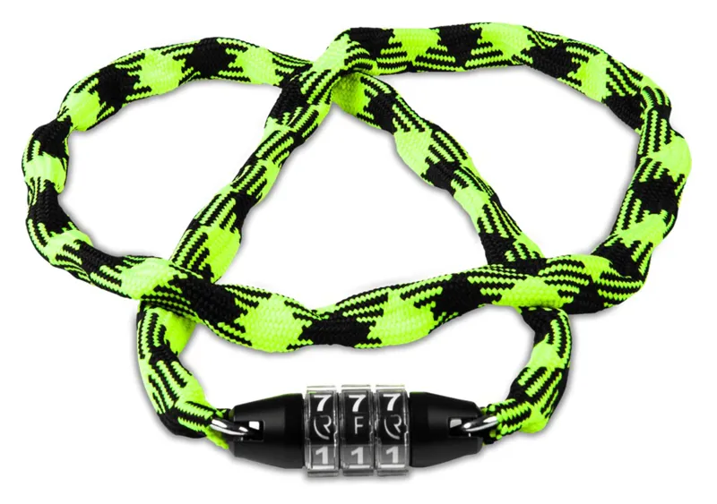 Cube RFR CMPT Kids' Combination Chain Lock - Neon Yellow/Black