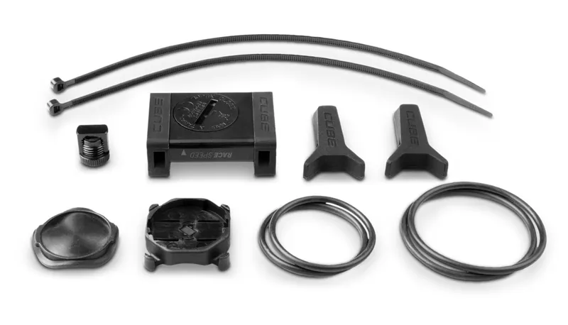 Cube Race Train Cycle Computer - Black-3