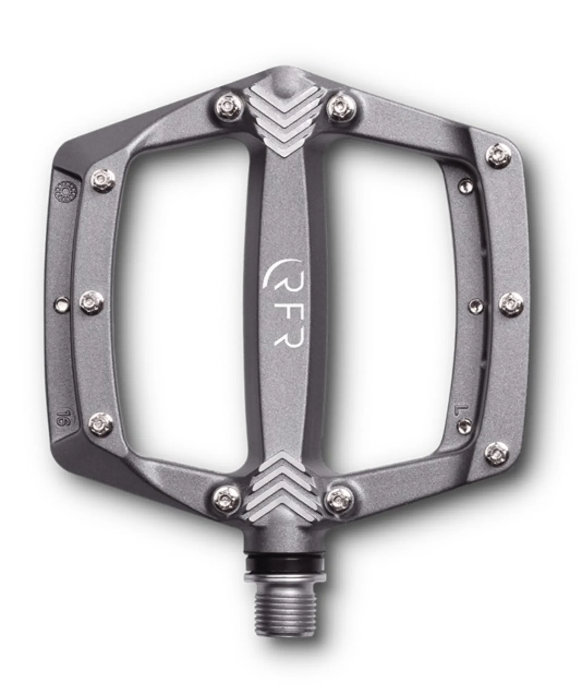 Cube RFR Flat SL MTB Pedals Titanium Grey
