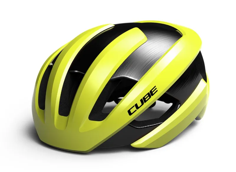Cube Heron Road Helmet - Yellow