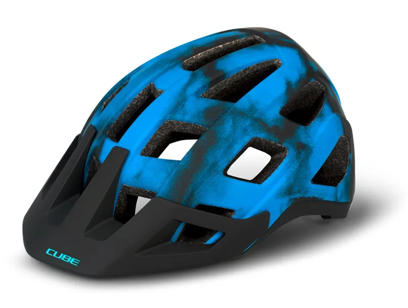 Cube Badger MTB Helmet - Blue