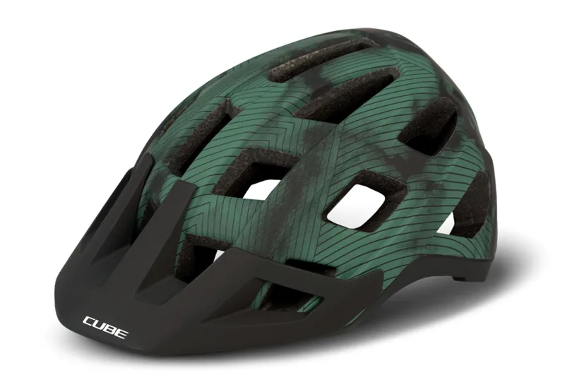 Cube Badger MTB Helmet - Green