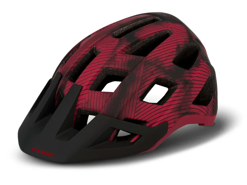 Cube Badger MTB Helmet - Red