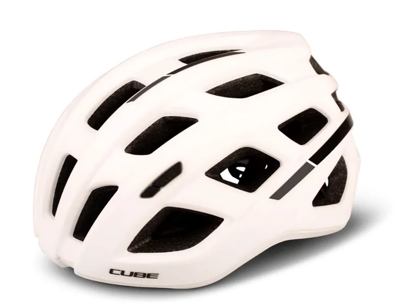 Cube Road Race Helmet - White