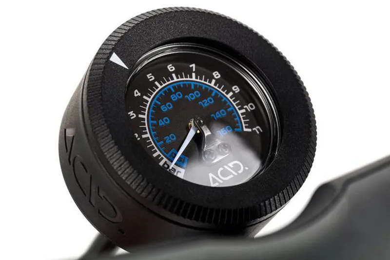 Cube Acid Race Floor Pump - Black-1