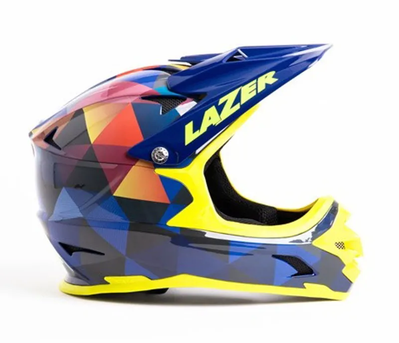 Lazer Phoenix+ Full Face Helmet - Black/Blue/Red-1