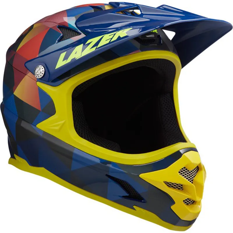 Lazer Phoenix+ Full Face Helmet - Black/Blue/Red
