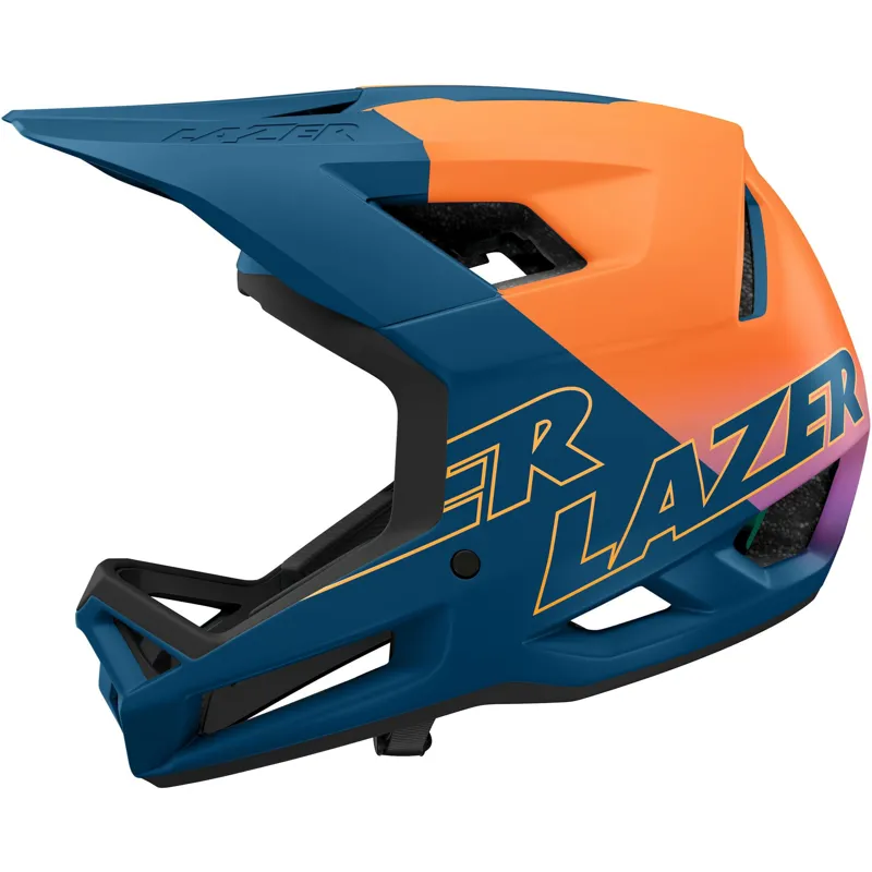 Lazer Cage KinetiCore Full Face MTB Helmet - Matt Twilight-3