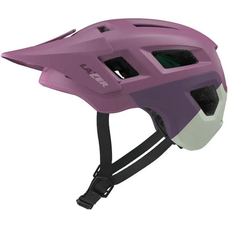 Lazer Coyote KinetiCore MTB Helmet - Matt Bordeaux-2
