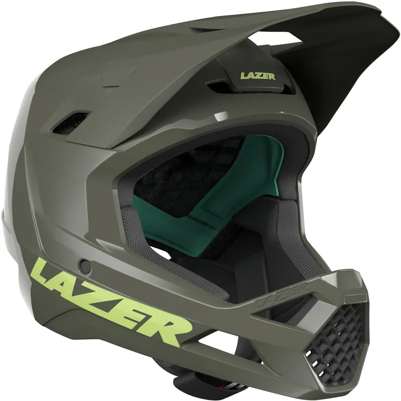 Lazer Chase KinetiCore Full Face Helmet - Matt Green-1