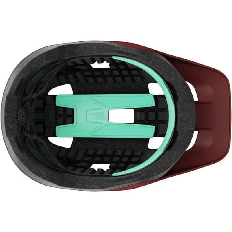 Lazer Lupo KinetiCore MTB Helmet - 55-61cm - Maroon-5