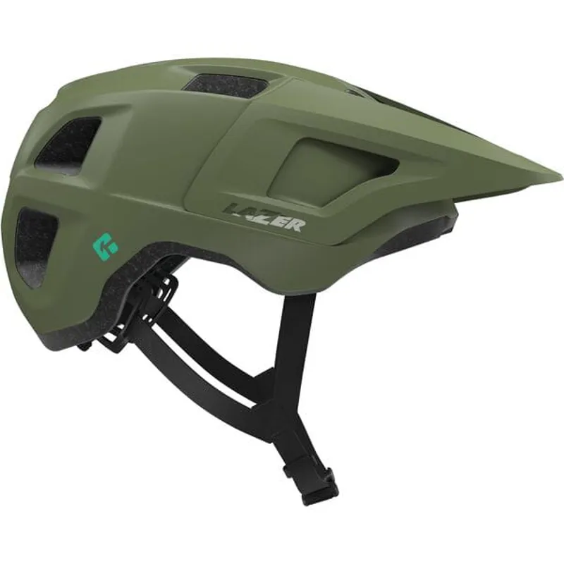 Lazer Lupo KinetiCore MTB Helmet - 55-61cm - Fern Green