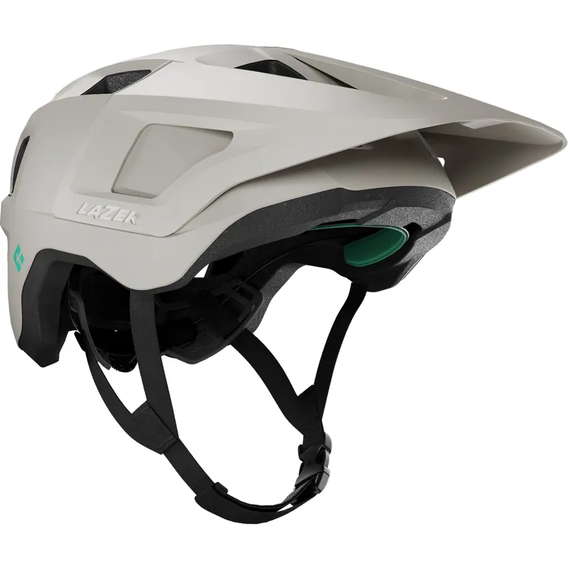 Lazer Lupo KinetiCore MTB Helmet - 55-61cm - White Stone-1