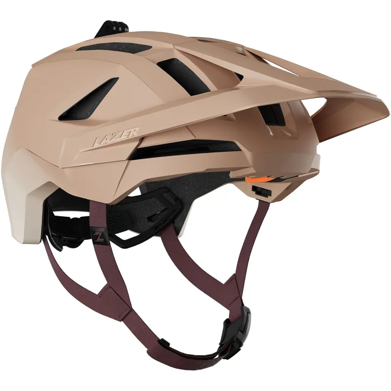 Lazer Impala KinetiCore MTB Helmet - Coral Peach-1