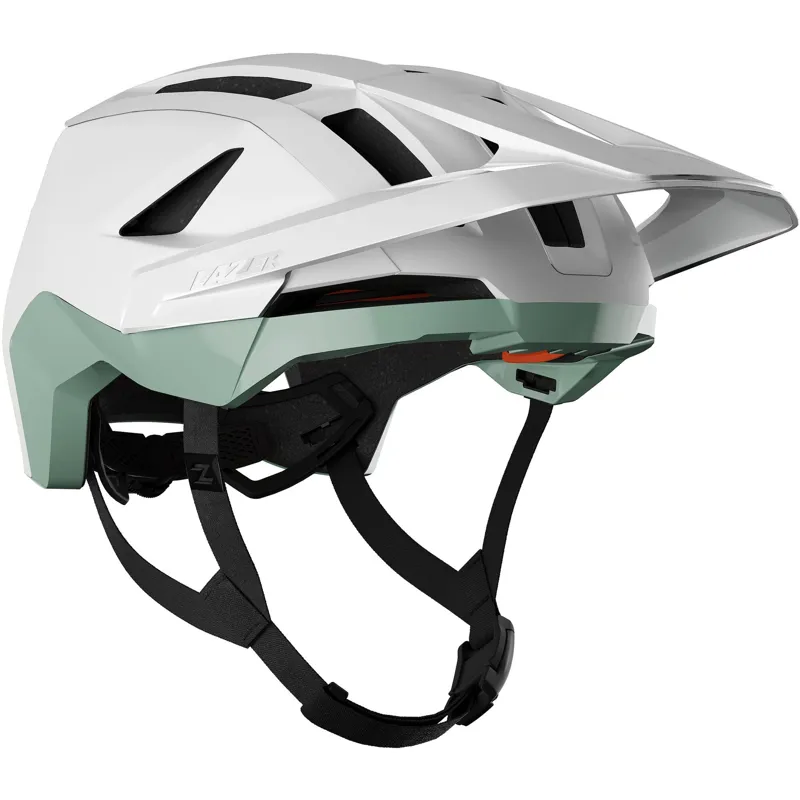 Lazer Impala KinetiCore MTB Helmet - Mint/White-1