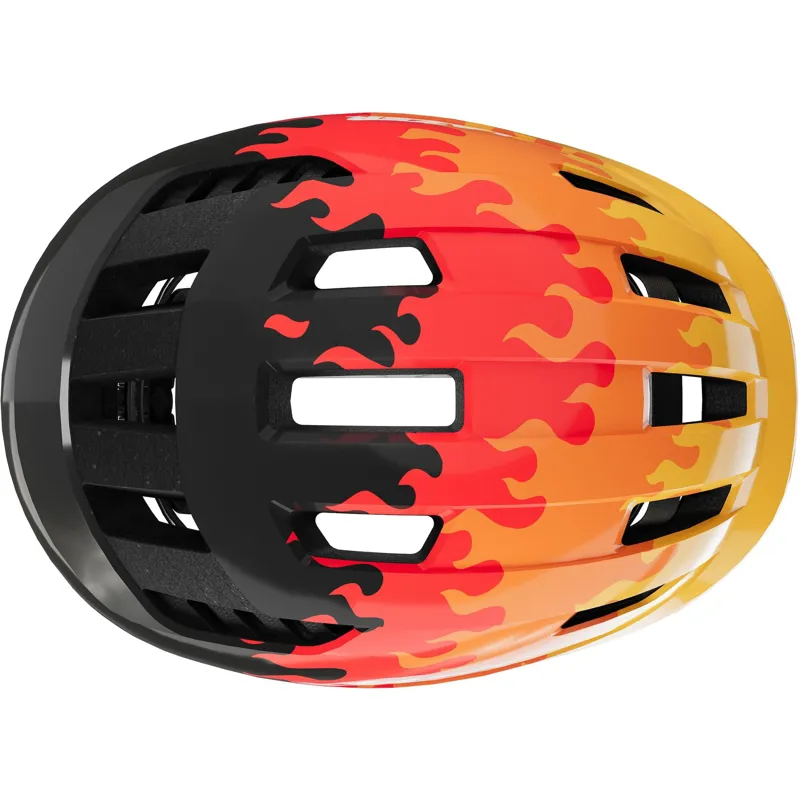 Lazer J1 KinetiCore Youth Helmet - 50-56cm - Red Flames-4