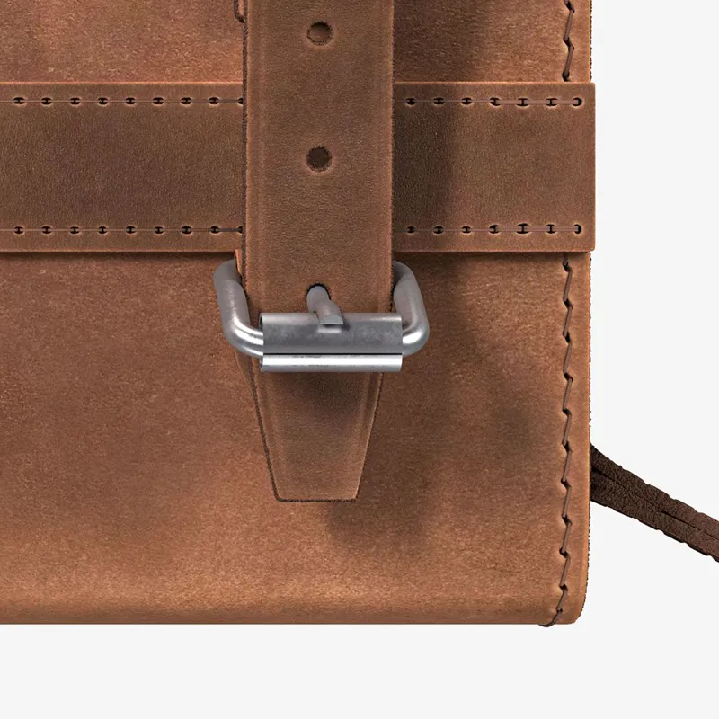 Brooks D Shaped Saddle Bag - Pre-Aged-3