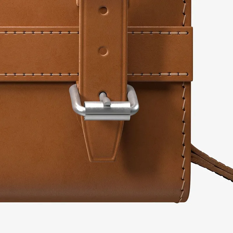 Brooks D Shaped Saddle Bag - Honey-3