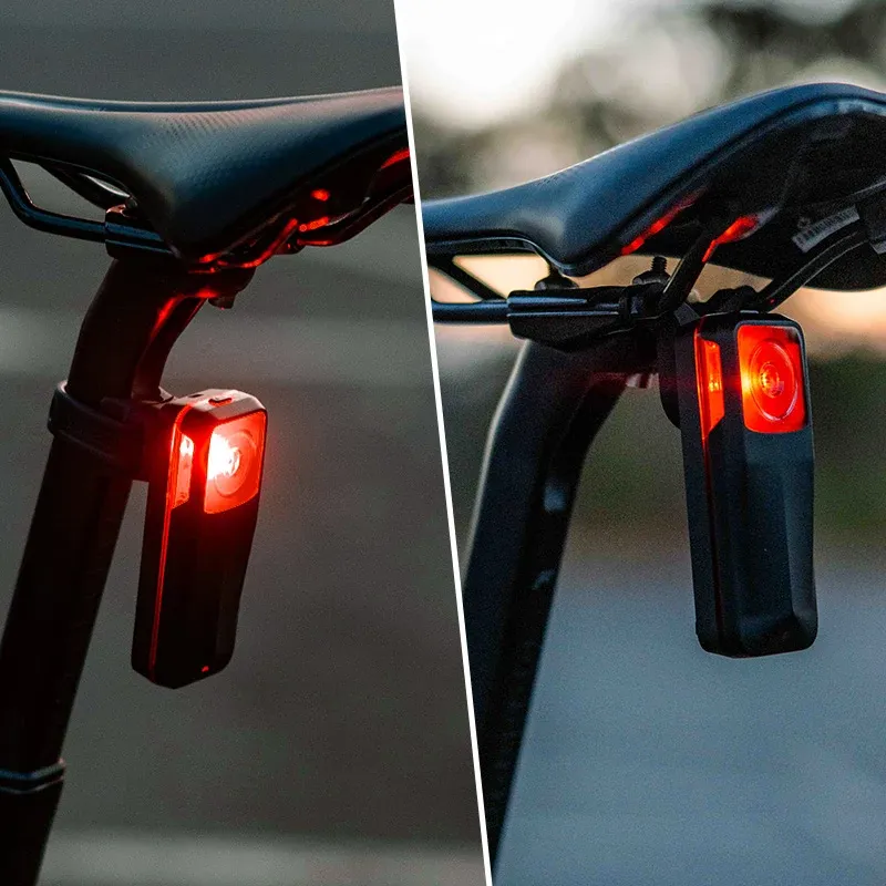 Ravemen NT201 Smart Radar USB 80 Lumen Rear Light - Black-3