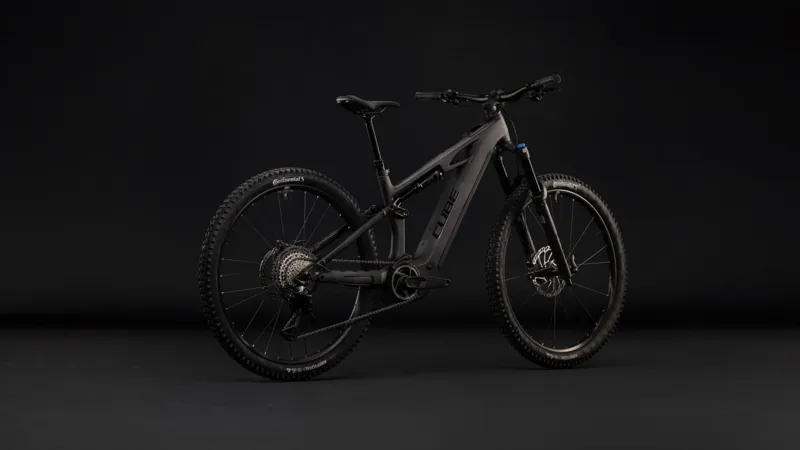 Cube Stereo Hybrid One44 HPC SLX 800wh 2027 Electric MTB - Blackline-2