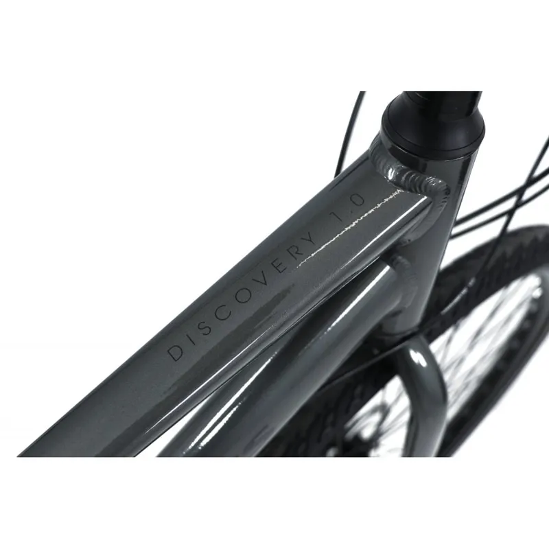 Dawes Discovery 1.0 Low Step 2025 Women's Hybrid Bike - Carbon Grey-3