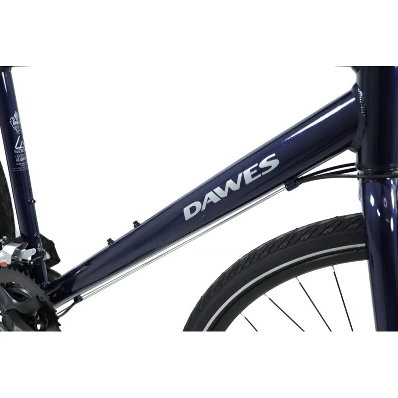 Dawes Discovery 2.0 Cross Bar 2025 Hybrid Bike - Blue-3