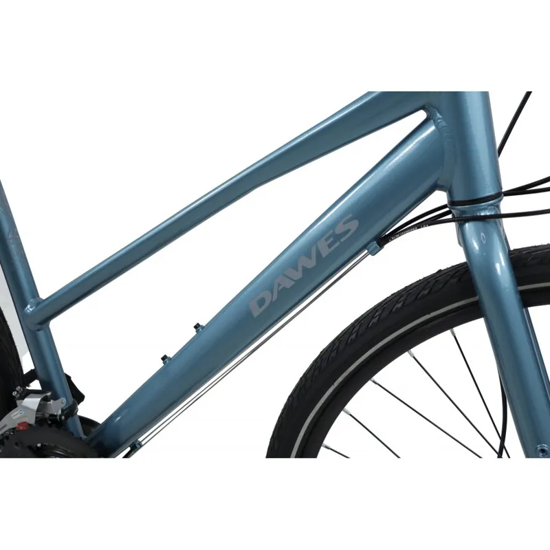 Dawes Discovery 2.0 Low Step 2025 Women's Hybrid Bike - Sky Blue-2