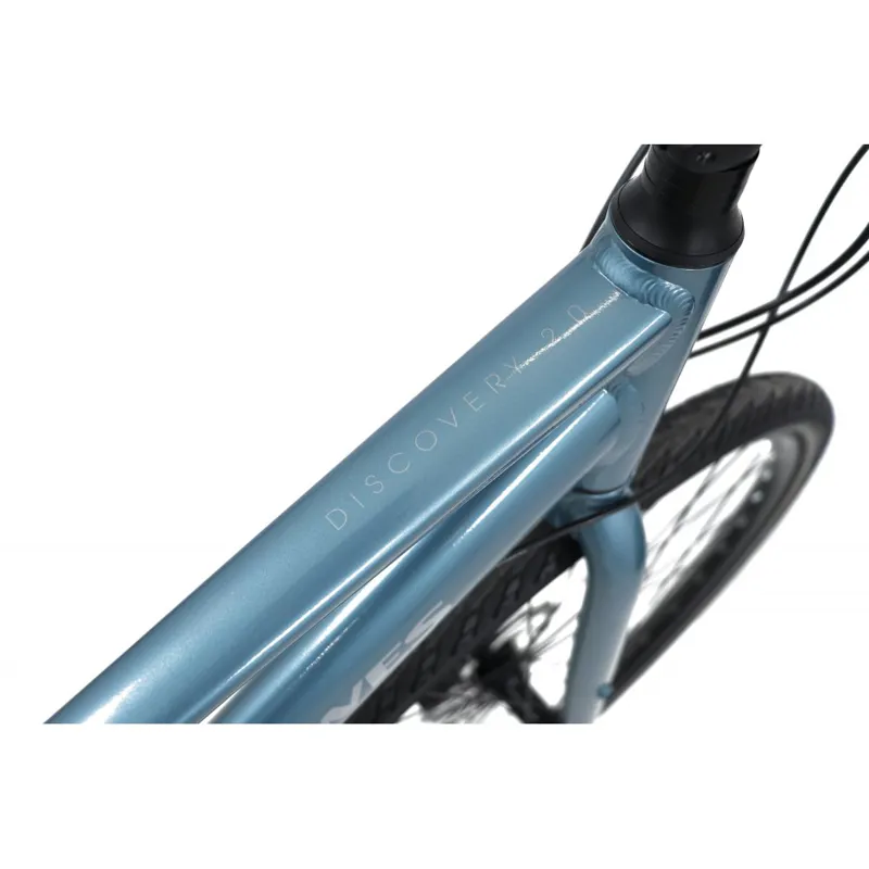 Dawes Discovery 2.0 Low Step 2025 Women's Hybrid Bike - Sky Blue-3