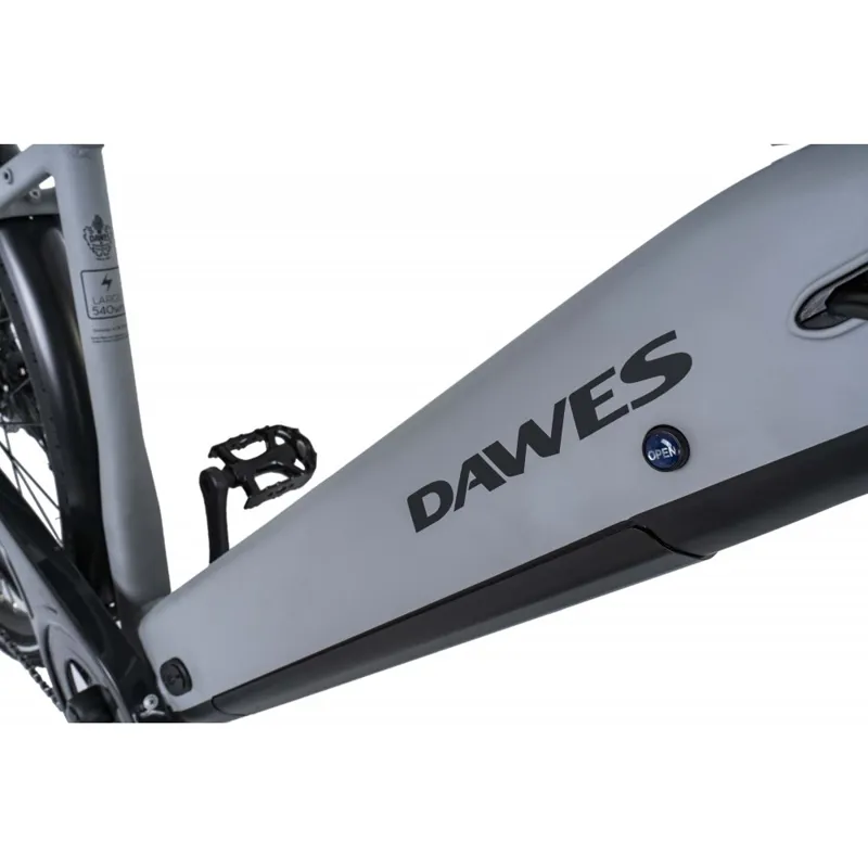 Dawes Spire 2.0 Crossbar 2025 Electric Hybrid Bike - Light Grey/Black-3