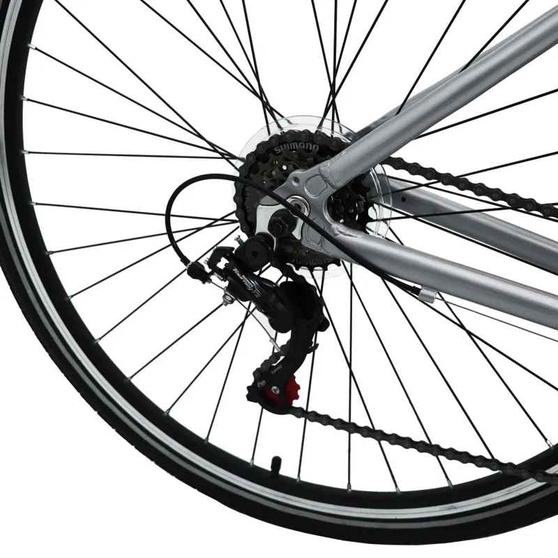 Dawes Venture 1.0 Low Step 2025 Women's Hybrid Bike - Silver-2