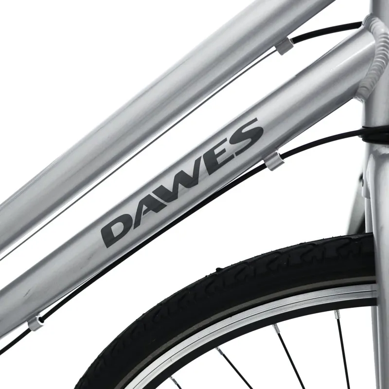 Dawes Venture 1.0 Low Step 2025 Women's Hybrid Bike - Silver-4