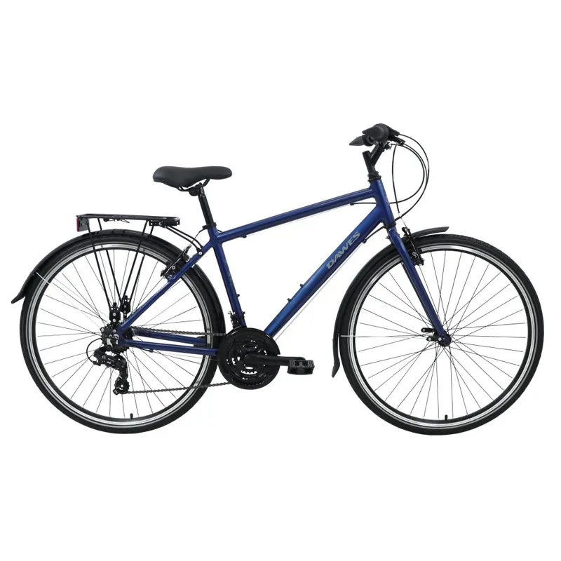 Dawes Venture 2.0 Cross Bar EQ 2025 Hybrid Bike - Dark Blue