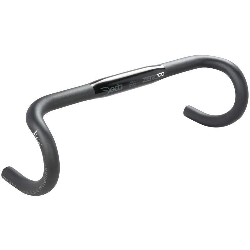 Deda Zero100 RHM Alloy Handlebars - Black On Black