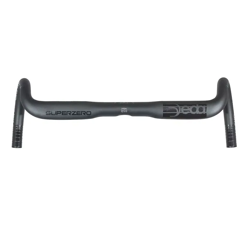 Deda Superzero Gravel Alloy Handlebars - Polish On Black