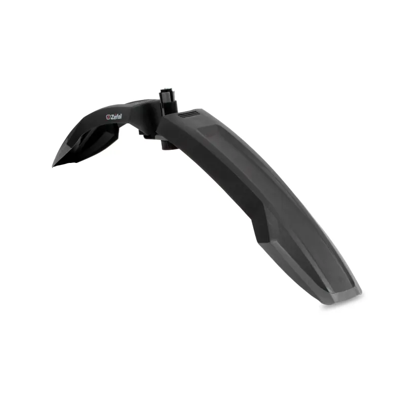 Zefal Deflector FM60 Front Mudguard - Black - Front