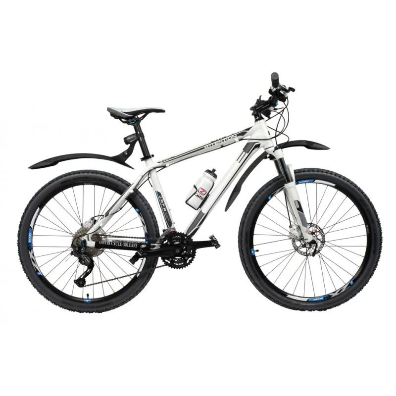 Zefal Deflector FM60 Front Mudguard - Black - Front-2