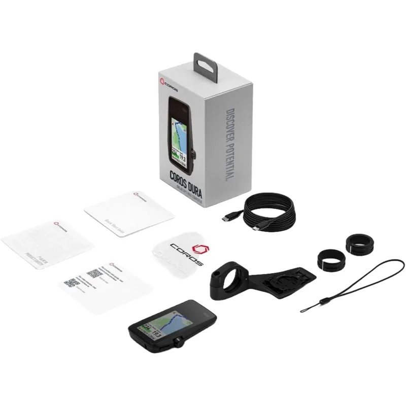 Coros Dura Solar GPS Computer - Black-10