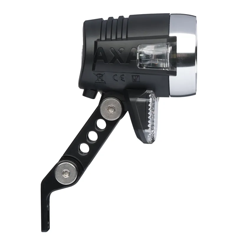 AXA Blueline 50 LUX Auto Steady Dynamo Front Light - Black-2