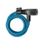 AXA Resolute Key Cable Lock - 120cm/8mm - Petrol Blue