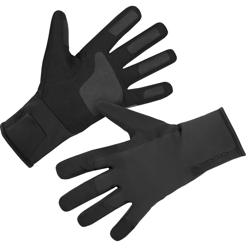 Endura Pro SL Primaloft Waterproof Long Finger Gloves - Black