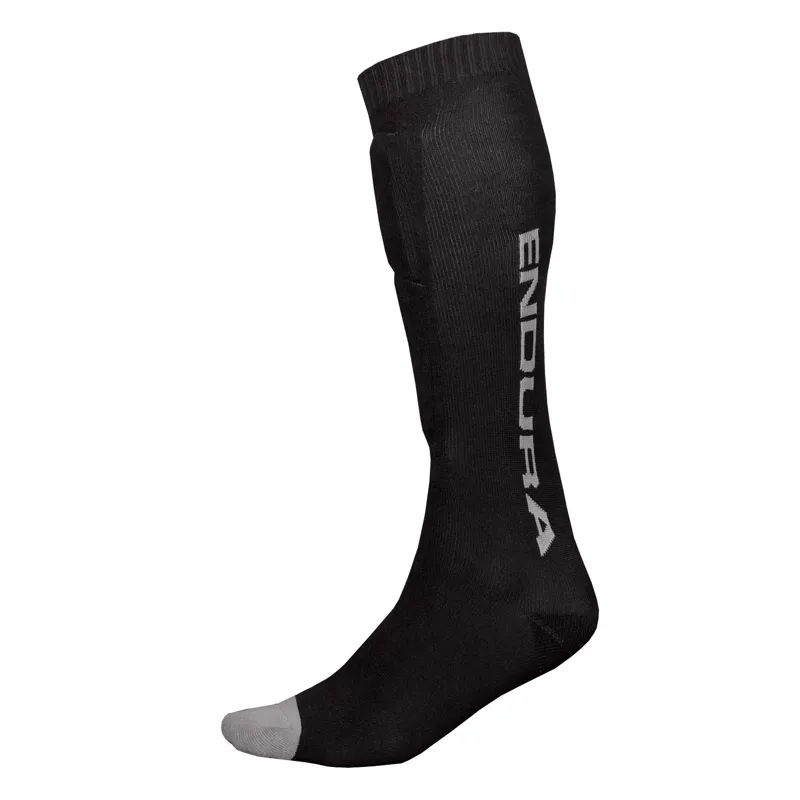 Endura SingleTrack Shin Guard Socks - Black